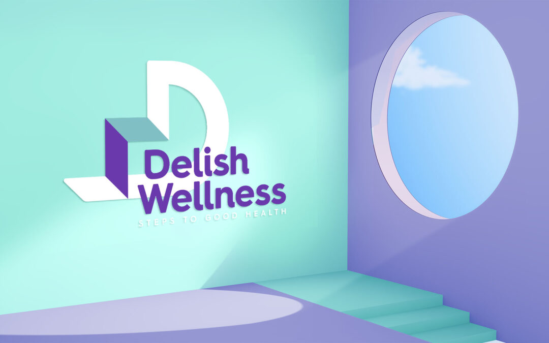 Delish Wellness brand identity