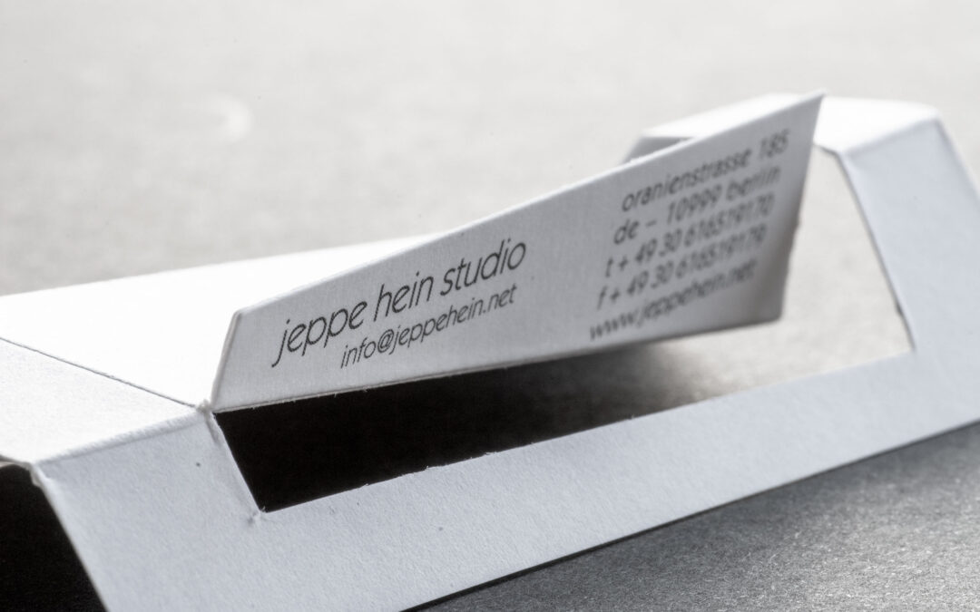 Jeppe Hein Business Card